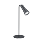 Επιτραπέζιο Φωτιστικό Reality MAXI  LED, 2W · 200lm, 3000K Μαύρο Ματ Μεταλλικό, Αφής, Επαναφορτιζόμενη Μπαταρία, Επαναφόρτιση σύνδεσης USB-C – R52121132