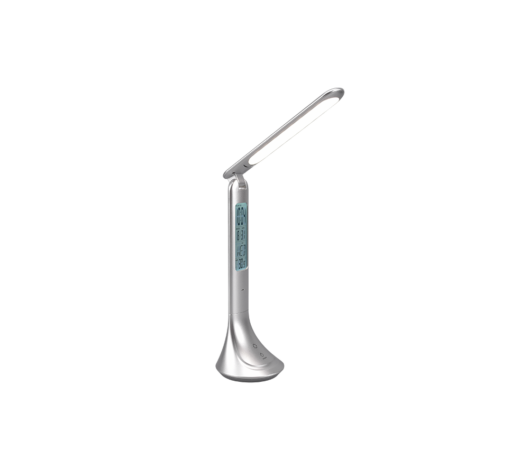 Φωτιστικό Γραφείου Trio Lighting LED 4W 4000K Επαναφορτιζόμενο USB θύρα Γκρι Χρώματος Step Dimmable – R52311187