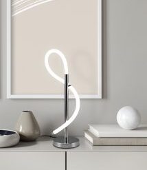 Επιταπέζιο Φωτιστικό Trio Lighting LED 10.5W 4000K Χρωμίου – R52361106