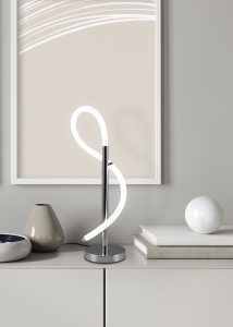 Επιταπέζιο Φωτιστικό Trio Lighting LED 10.5W 4000K Χρωμίου – R52361106