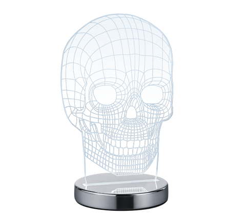 Πορτατίφ Reality LED 7W  Χρώμιο Μεταλλικό 400lm 3000+4000+6500K  R52461106