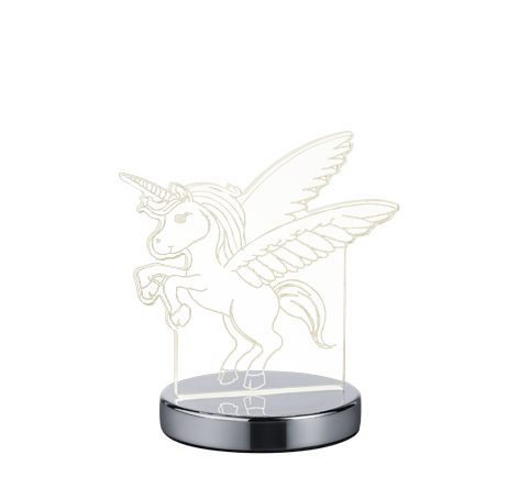 Πορτατίφ Reality LED 7W Χρώμιο Μεταλλικό 400lm 3000+4000+6500K R52491106