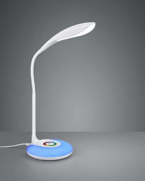 Πορτατίφ Reality LED 3,5W  Λευκό Πλαστικό Step Dimmable 300lm 3000K  R52781201