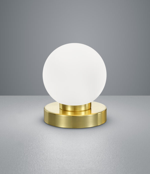 Επιτραπέζιο Φωτιστικό Reality PRINZ II  1x E14 Ορείχαλκος Ματ Μεταλλικό αφής  – R54011008