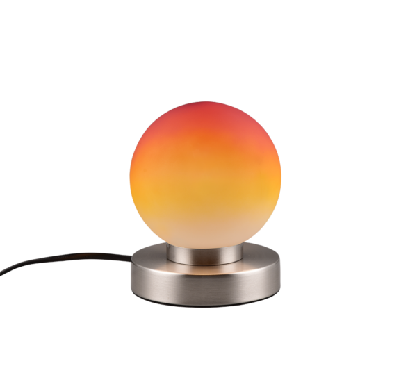 Επιτραπέζιο Φωτιστικό Trio Lighting Reality PRINZ II 1x E14 Νίκελ Ματ Μεταλλικό – R54011018