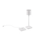 Επιτραπέζιο Φωτιστικό Trio Lighting LED 1.5W IP54 Επαναφορτιζόμενο USB Step Dimmable Λευκού Χρώματος – R54096131