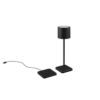 Επιτραπέζιο Φωτιστικό Trio Lighting LED 1.5W Επαναφορτιζόμενο USB Step Dimmable Μαύρου Χρώματος  – R54096132