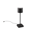 Επιτραπέζιο Φωτιστικό Trio Lighting LED 1.5W Επαναφορτιζόμενο USB Step Dimmable Μαύρου Χρώματος  – R54096132