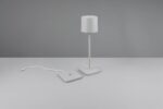 Επαναφορτιζόμενο Πορτατιφ Γκρι FERNANDEZ LED 1.5W 130lm CCT Dimmable Αφής με Ασύρματη Βάση Φόρτισης IP54 Reality – R54096177