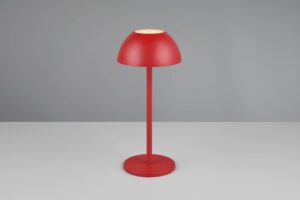 Επαναφορτιζόμενο Πορτατιφ Κόκκινο RICARDO LED 1.7W 240lm 3000Κ Dimmable Αφής IP54 Reality – R54106110