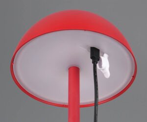 Επαναφορτιζόμενο Πορτατιφ Κόκκινο RICARDO LED 1.7W 240lm 3000Κ Dimmable Αφής IP54 Reality – R54106110