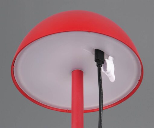 Επαναφορτιζόμενο Πορτατιφ Κόκκινο RICARDO LED 1.7W 240lm 3000Κ Dimmable Αφής IP54 Reality – R54106110