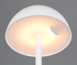 Επαναφορτιζόμενο Πορτατιφ Λευκό Ματ RICARDO LED 1.7W 240lm 3000Κ Dimmable Αφής IP54 Reality – R54106131