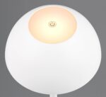 Επαναφορτιζόμενο Πορτατιφ Λευκό Ματ RICARDO LED 1.7W 240lm 3000Κ Dimmable Αφής IP54 Reality – R54106131