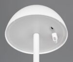 Επαναφορτιζόμενο Πορτατιφ Λευκό Ματ RICARDO LED 1.7W 240lm 3000Κ Dimmable Αφής IP54 Reality – R54106131