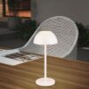 Επαναφορτιζόμενο Πορτατιφ Λευκό Ματ RICARDO LED 1.7W 240lm 3000Κ Dimmable Αφής IP54 Reality – R54106131