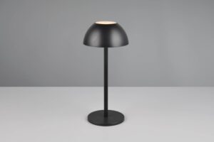 Επαναφορτιζόμενο Πορτατιφ Μαύρο Ματ RICARDO LED 1.7W 240lm 3000Κ Dimmable Αφής IP54 Reality – R54106132