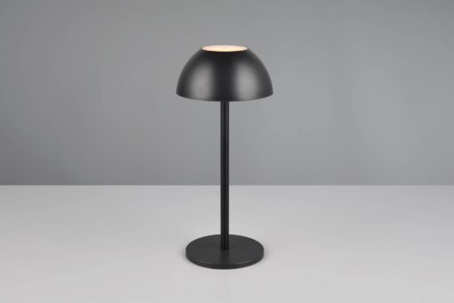 Επαναφορτιζόμενο Πορτατιφ Μαύρο Ματ RICARDO LED 1.7W 240lm 3000Κ Dimmable Αφής IP54 Reality – R54106132