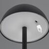 Επαναφορτιζόμενο Πορτατιφ Μαύρο Ματ RICARDO LED 1.7W 240lm 3000Κ Dimmable Αφής IP54 Reality – R54106132