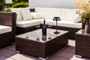 Επαναφορτιζόμενο Πορτατιφ Μαύρο Ματ RICARDO LED 1.7W 240lm 3000Κ Dimmable Αφής IP54 Reality – R54106132