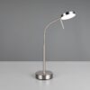 Επαναφορτίζομενο Πορτατίφ Νίκελ Ματ MORENO LED Dimmable 3W 300lm CCT με Βάση Φόρτισης Reality – R54561107