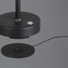 Επαναφορτίζομενο Πορτατίφ Μαύρο Ματ MORENO LED Dimmable 3W 300lm CCT με Ασύρματη Βάση Φόρτισης Reality – R54561132