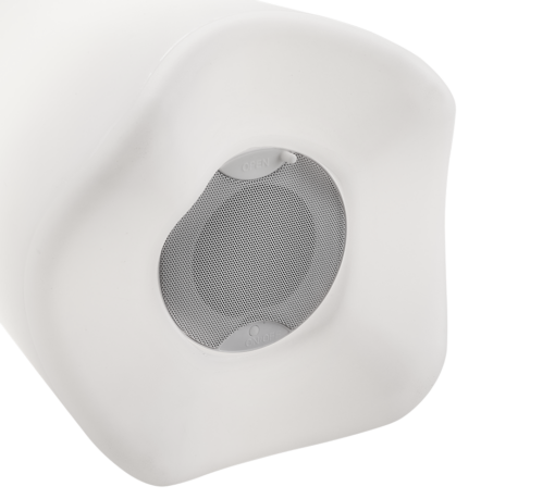 Ηχειο Επαναφορτιζόμενο Πορτατίφ Reality LED 2,5W  Λευκό Πλαστικό 25lm RGB  3000K IP44 R55086101