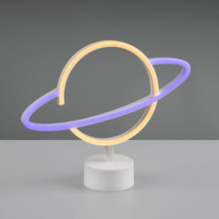 Επιτραπέζιο Φωτιστικό Reality PLANET  , 1,6W · 1x 20lm, Λευκό Πλαστικό   – R55370101
