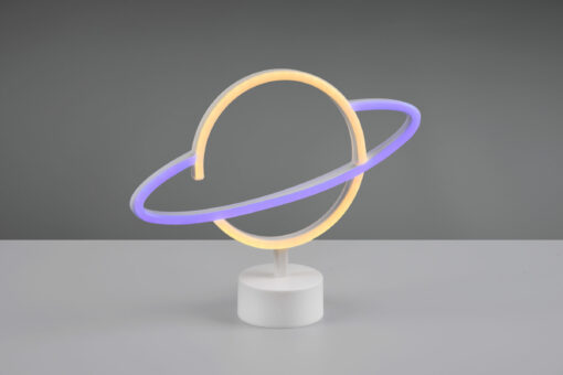 Επιτραπέζιο Φωτιστικό Reality PLANET  , 1,6W · 1x 20lm, Λευκό Πλαστικό   – R55370101