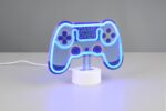 Επιτραπέζιο Φωτιστικό Χειριστήριο Playstation Λευκό Reality LED 1.2W  – R55911101