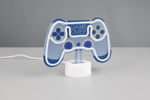 Επιτραπέζιο Φωτιστικό Χειριστήριο Playstation Λευκό Reality LED 1.2W  – R55911101