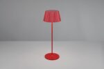 Επαναφορτιζόμενο Πορτατιφ Κόκκινο SUAREZ LED 1.5W 200lm 3000Κ Dimmable Αφής με Ασύρματη Βάση Φόρτισης IP44 Reality – R57706110