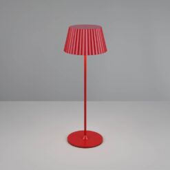 Επαναφορτιζόμενο Πορτατιφ Κόκκινο SUAREZ LED 1.5W 200lm 3000Κ Dimmable Αφής με Ασύρματη Βάση Φόρτισης IP44 Reality – R57706110