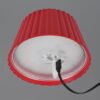Επαναφορτιζόμενο Πορτατιφ Κόκκινο SUAREZ LED 1.5W 200lm 3000Κ Dimmable Αφής με Ασύρματη Βάση Φόρτισης IP44 Reality – R57706110