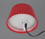 Επαναφορτιζόμενο Πορτατιφ Κόκκινο SUAREZ LED 1.5W 200lm 3000Κ Dimmable Αφής με Ασύρματη Βάση Φόρτισης IP44 Reality – R57706110