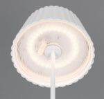 Επαναφορτιζόμενο Πορτατιφ Λευκό SUAREZ LED 1.5W 200lm 3000Κ Dimmable Αφής με Ασύρματη Βάση Φόρτισης IP44 Reality – R57706131