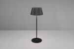 Επαναφορτιζόμενο Πορτατιφ Μαύρο SUAREZ LED 1.5W 200lm 3000Κ Dimmable Αφής με Ασύρματη Βάση Φόρτισης IP44 Reality – R57706132