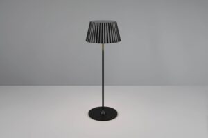 Επαναφορτιζόμενο Πορτατιφ Μαύρο SUAREZ LED 1.5W 200lm 3000Κ Dimmable Αφής με Ασύρματη Βάση Φόρτισης IP44 Reality – R57706132