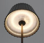 Επαναφορτιζόμενο Πορτατιφ Μαύρο SUAREZ LED 1.5W 200lm 3000Κ Dimmable Αφής με Ασύρματη Βάση Φόρτισης IP44 Reality – R57706132