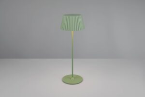 Επαναφορτιζόμενο Πορτατιφ Πράσινο Φυστικί SUAREZ LED 1.5W 200lm 3000Κ Dimmable Αφής με Ασύρματη Βάση Φόρτισης IP44 Reality – R57706149