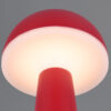 Επαναφορτιζόμενο Πορτατιφ Κόκκινο FUNGO LED 2W 200lm CCT Dimmable Αφής με Ασύρματη Βάση Φόρτισης IP54 Reality – R57716110