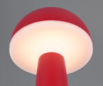 Επαναφορτιζόμενο Πορτατιφ Κόκκινο FUNGO LED 2W 200lm CCT Dimmable Αφής με Ασύρματη Βάση Φόρτισης IP54 Reality – R57716110