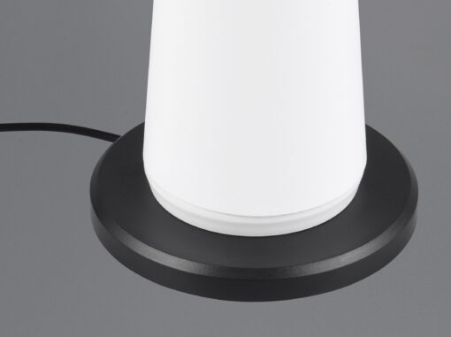 Επαναφορτιζόμενο Πορτατιφ Λευκό Ματ FUNGO LED 2W 200lm CCT Dimmable Αφής με Ασύρματη Βάση Φόρτισης IP54 Reality – R57716131