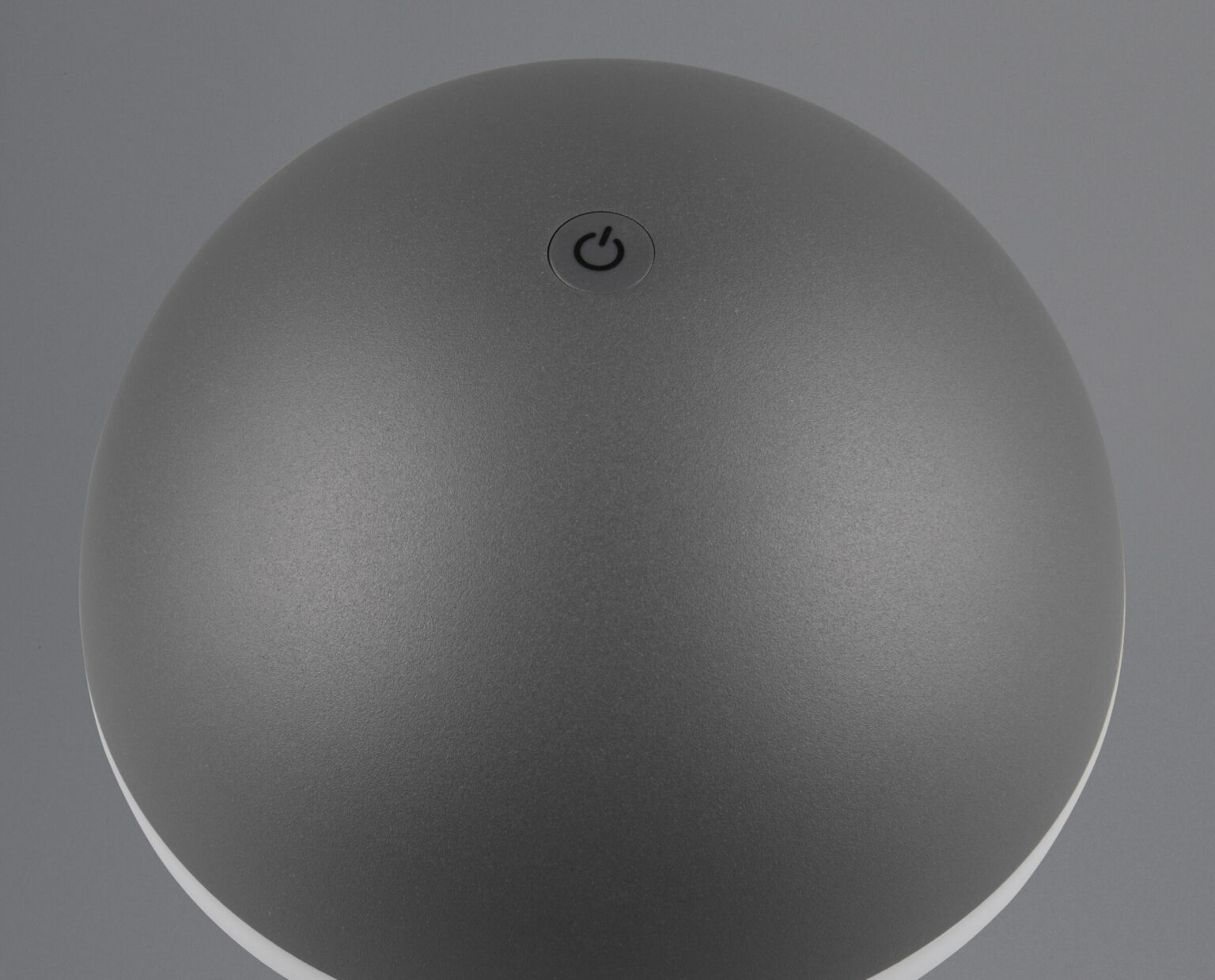 Επαναφορτιζόμενο Πορτατιφ Ανθρακί FUNGO LED 2W 200lm CCT Dimmable Αφής με Ασύρματη Βάση Φόρτισης Reality – R57716142