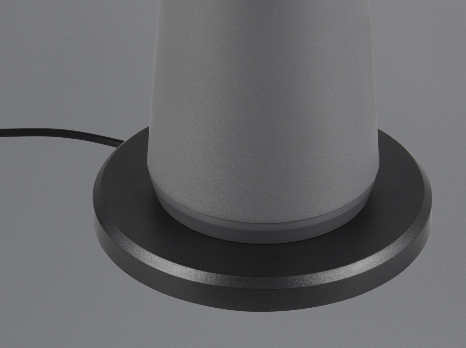 Επαναφορτιζόμενο Πορτατιφ Ανθρακί FUNGO LED 2W 200lm CCT Dimmable Αφής με Ασύρματη Βάση Φόρτισης Reality – R57716142