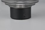 Επαναφορτιζόμενο Πορτατιφ EARL Reality LED 1.5W 3000K Dimmable Αφής Μαύρο Ματ με Φιμέ Γυαλί – R57771154
