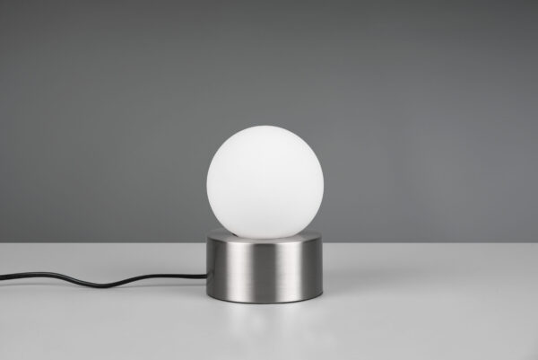 Επιτραπέζιο Φωτιστικό Reality COUNTESS  1x E14 Νίκελ Ματ Μεταλλικό αφής  – R59051007