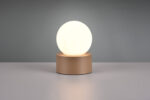 Επιτραπέζιο Φωτιστικό Trio Lighting 1xE14 Διακόπτης Αφής Καφέ Χρώματος – R59051065