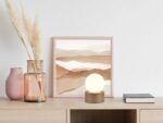 Επιτραπέζιο Φωτιστικό Trio Lighting 1xE14 Διακόπτης Αφής Καφέ Χρώματος – R59051065