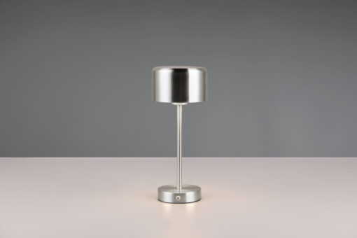 Επιτραπέζιο Φωτιστικό Trio Lighting LED SMD 1.5W 3000K Αφής Επαναφορτιζόμενο Χρώματος Νίκελ – R59151107